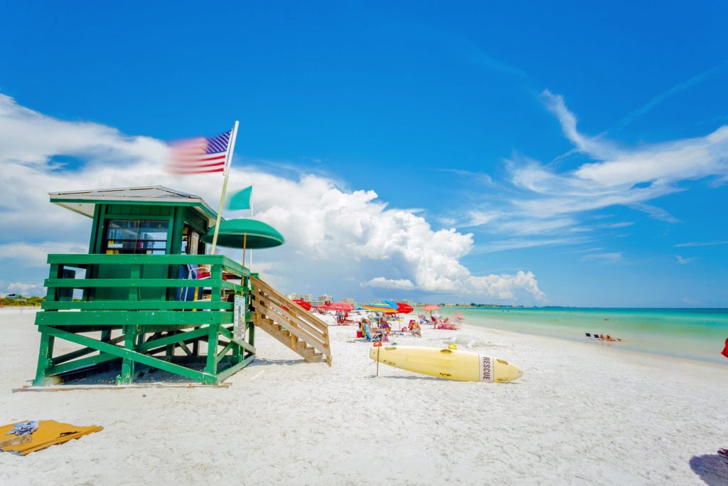 Best Family Beaches In Florida -Siesta Beach