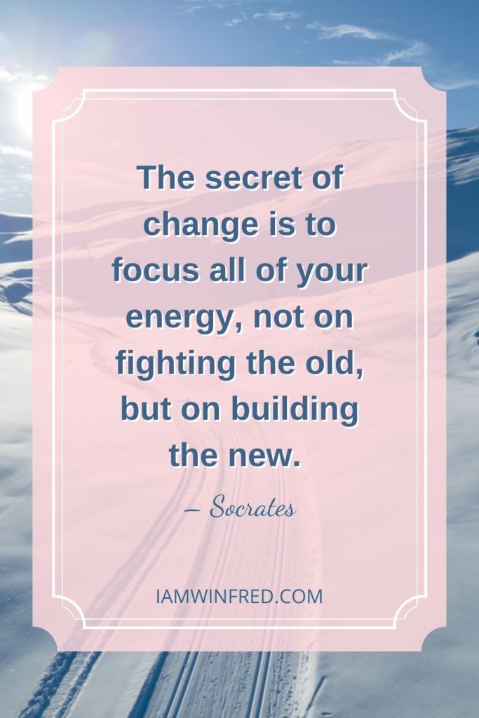 The Secret Of Change Is To Focus All Of Your Energy Not On Fighting The Old But On Building The New.