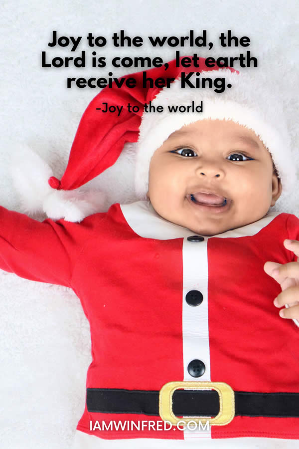 Joy To The World The Lord Is Come Let Earth Receive Her King.