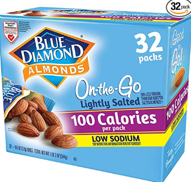Blue Diamond 100 Calorie Pack Almonds