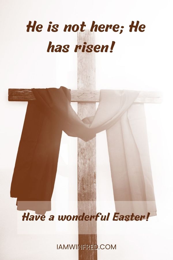 Easter Wishes He Is Not Here He Has Risen