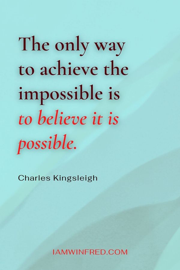 Monday Motivation Quotes - Charles Kingsleigh