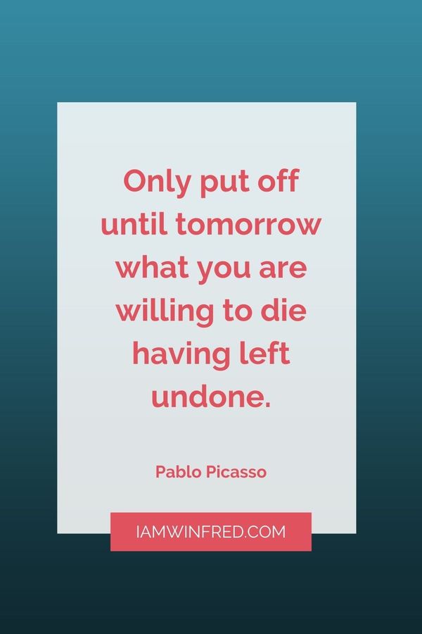 Monday Motivation Quotes - Pablo Picasso