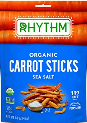 Rhythm Superfoods Organic Carrot Sticks