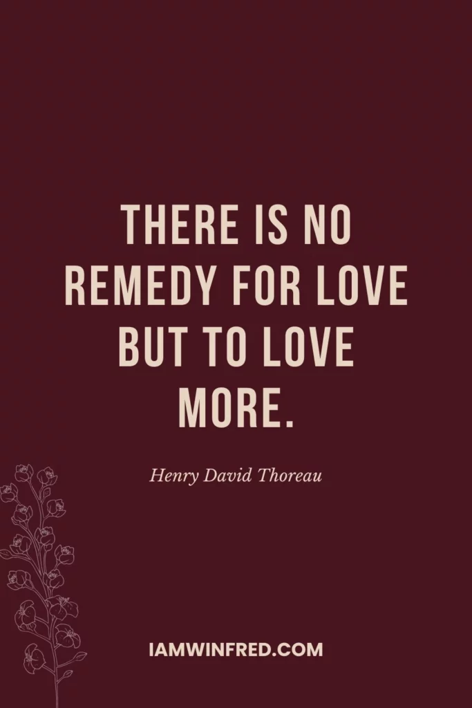Wedding Quotes - Henry David Thoreau