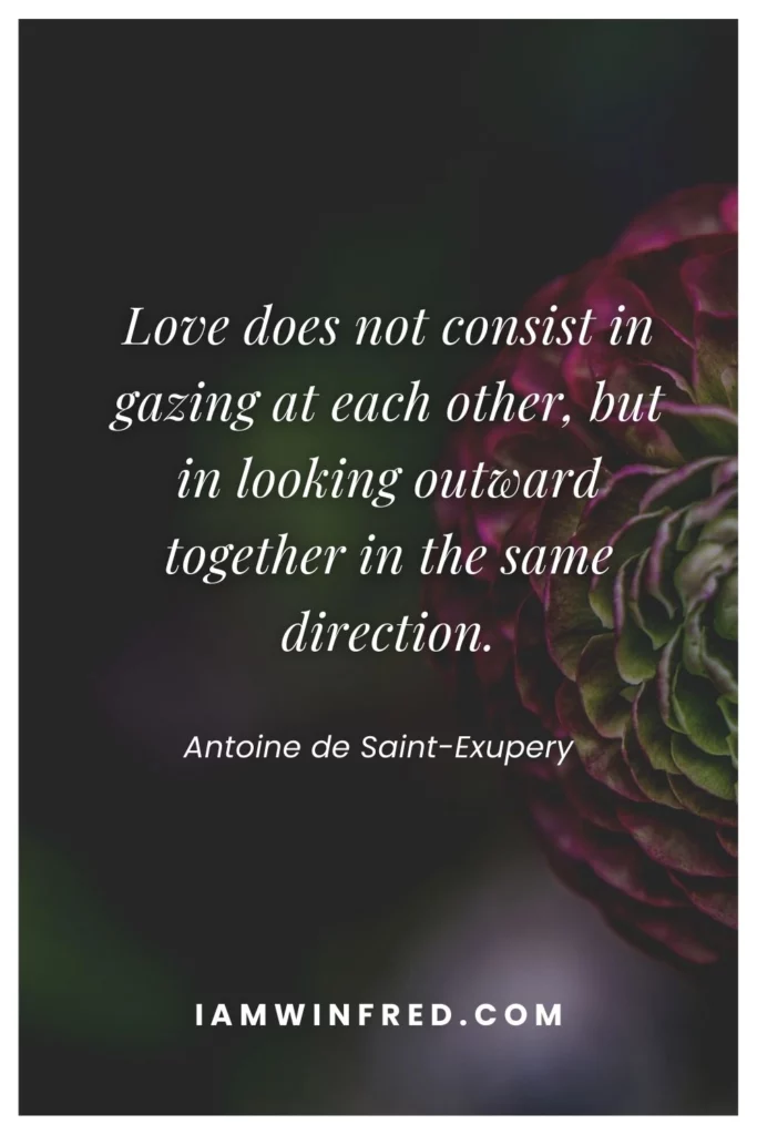 Wedding Quotes - Antoine De Saint-Exupery