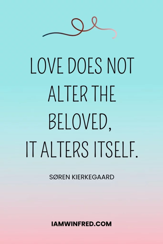 Wedding Quotes - Søren Kierkegaard