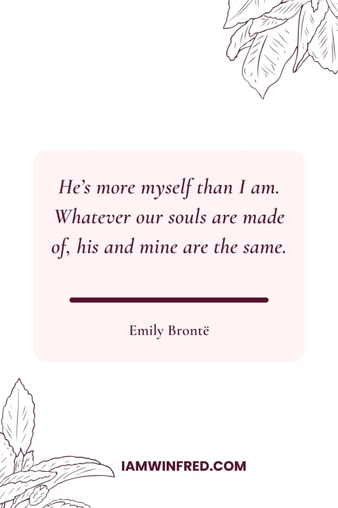 Wedding Quotes - Emily Brontë
