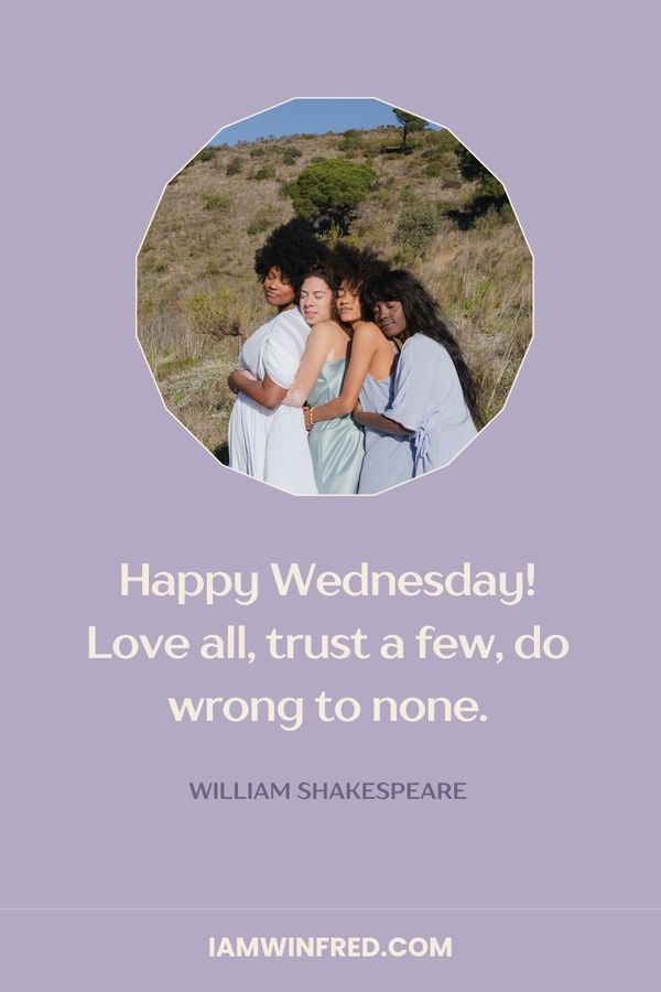 Wednesday Quotes - William Shakespeare