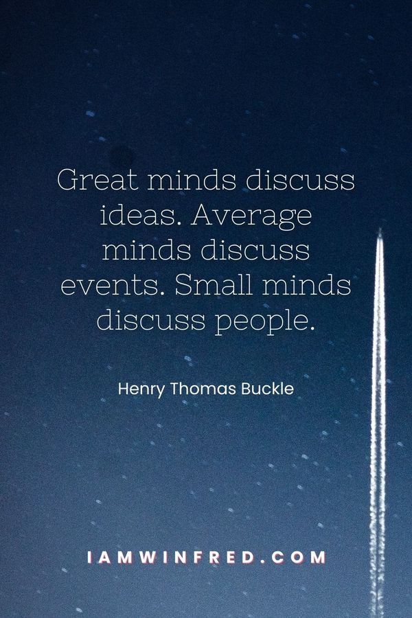 Gossip Quotes - Henry Thomas Buckle