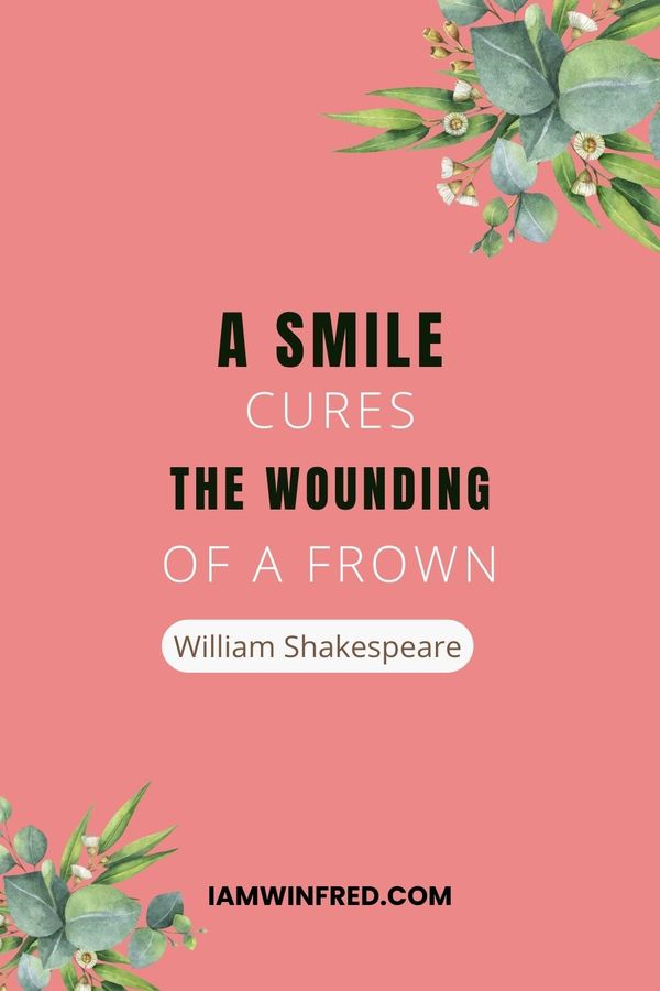 Smile Quotes - William Shakespeare