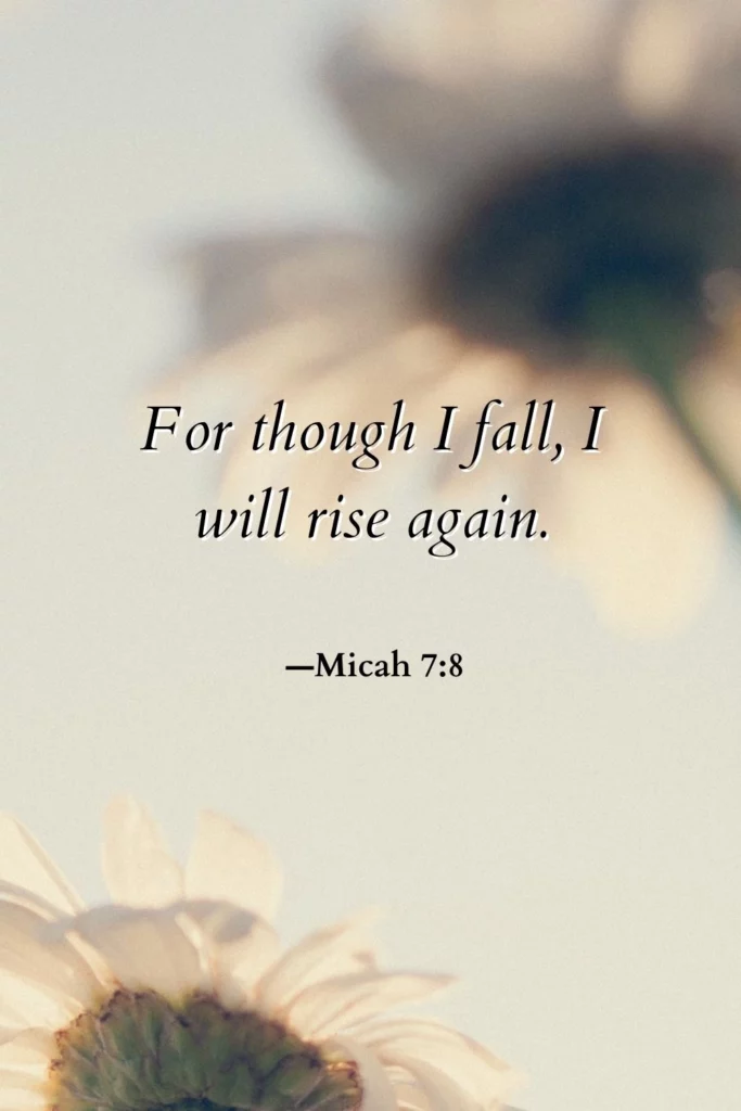 Self-Love Quotes - Micah 7:8